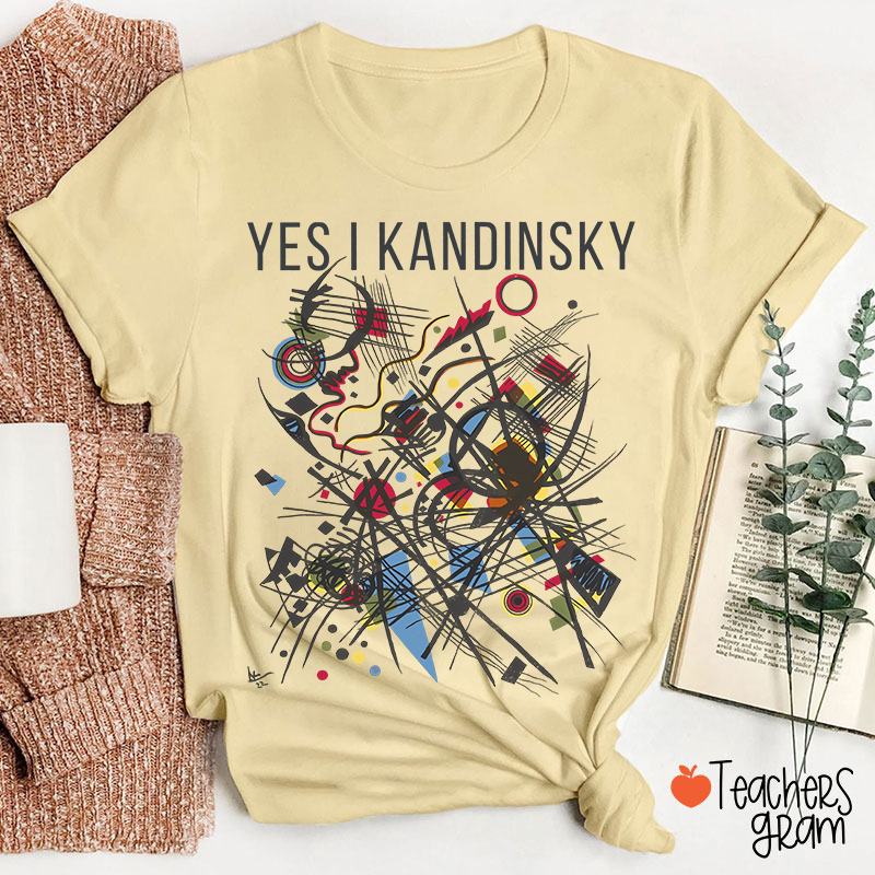 Funny Art Painting Teacher T-Shirt