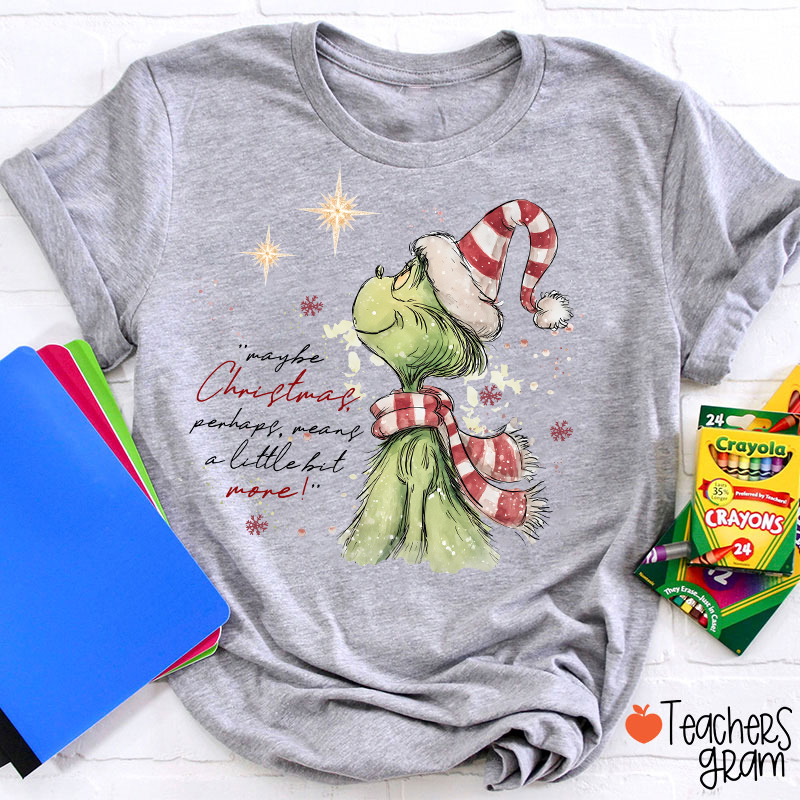 Vintage Mean Guy Character Teacher T-Shirt