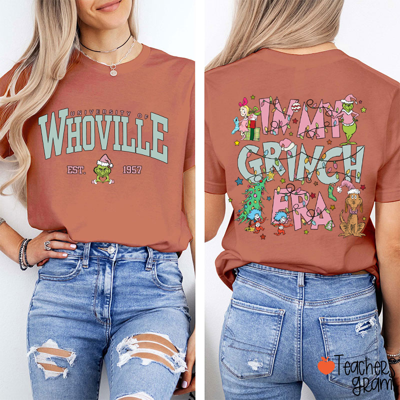 In My Mean Guy Era Teacher Two Sided T-Shirt