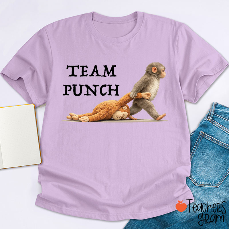 Team Punch Comfort Colors Teacher T-Shirt