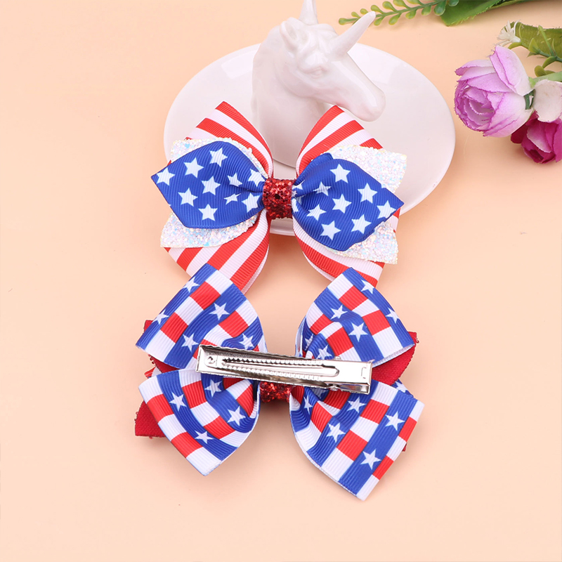Independence Day Hair Clips