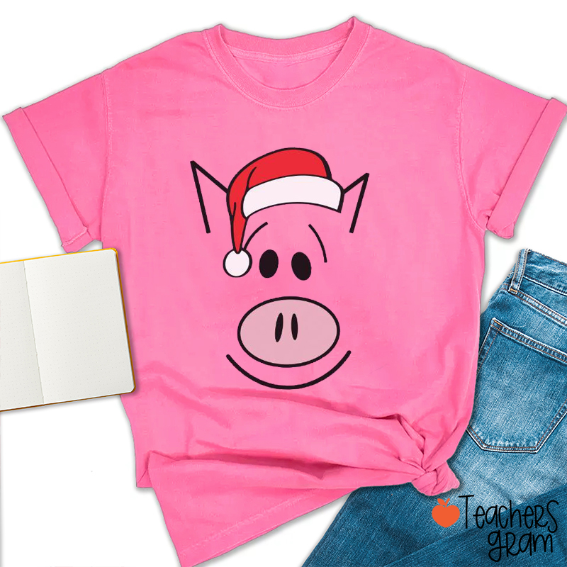 Personalized Book Group Christmas Teacher T-Shirt