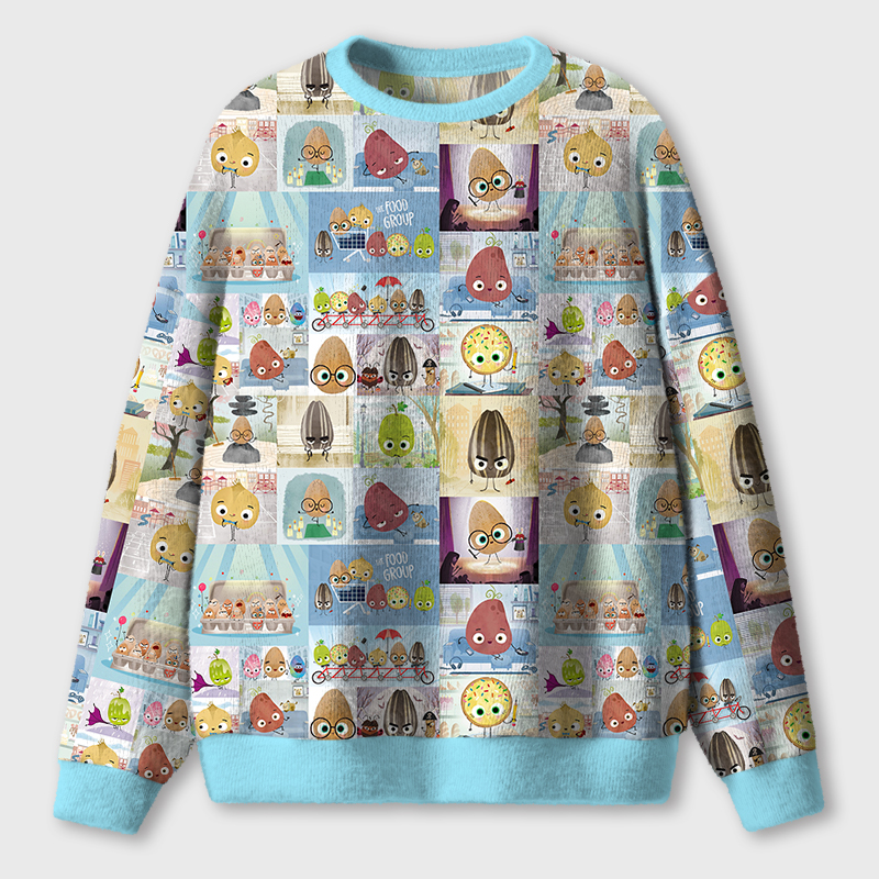 The Smart Cookie The Bad Seed Teacher Ugly Fluffy Christmas Sweater