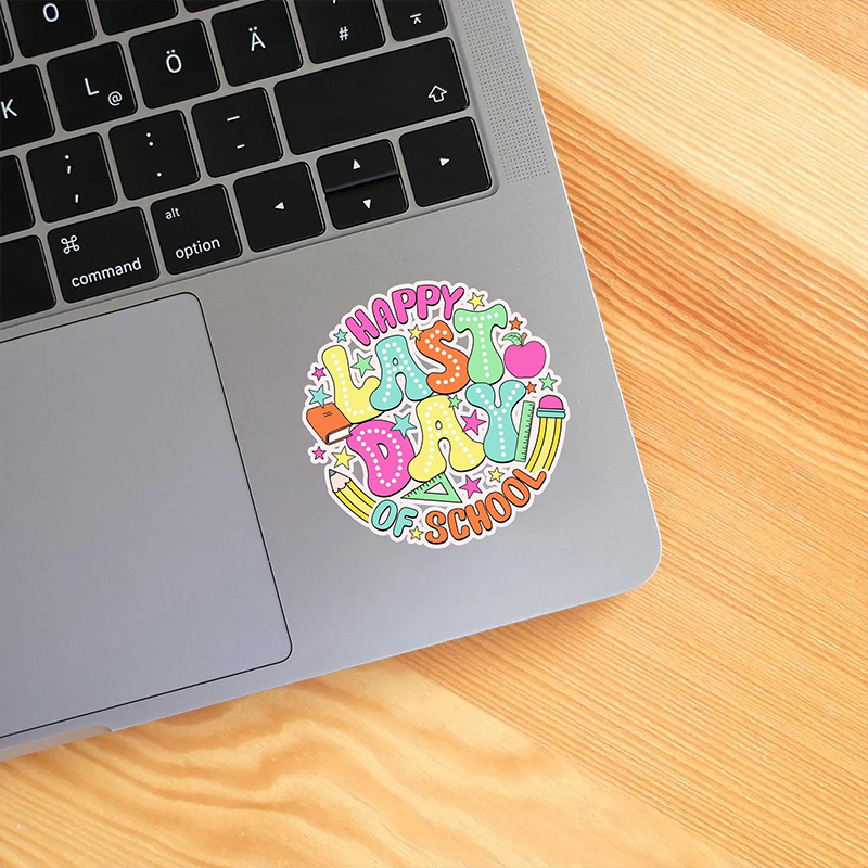Happy Last Day Of School Teacher Stickers