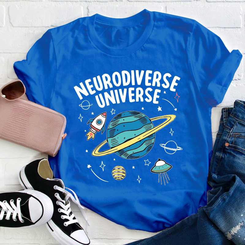 Neurodiverse Universe Teacher T-Shirt