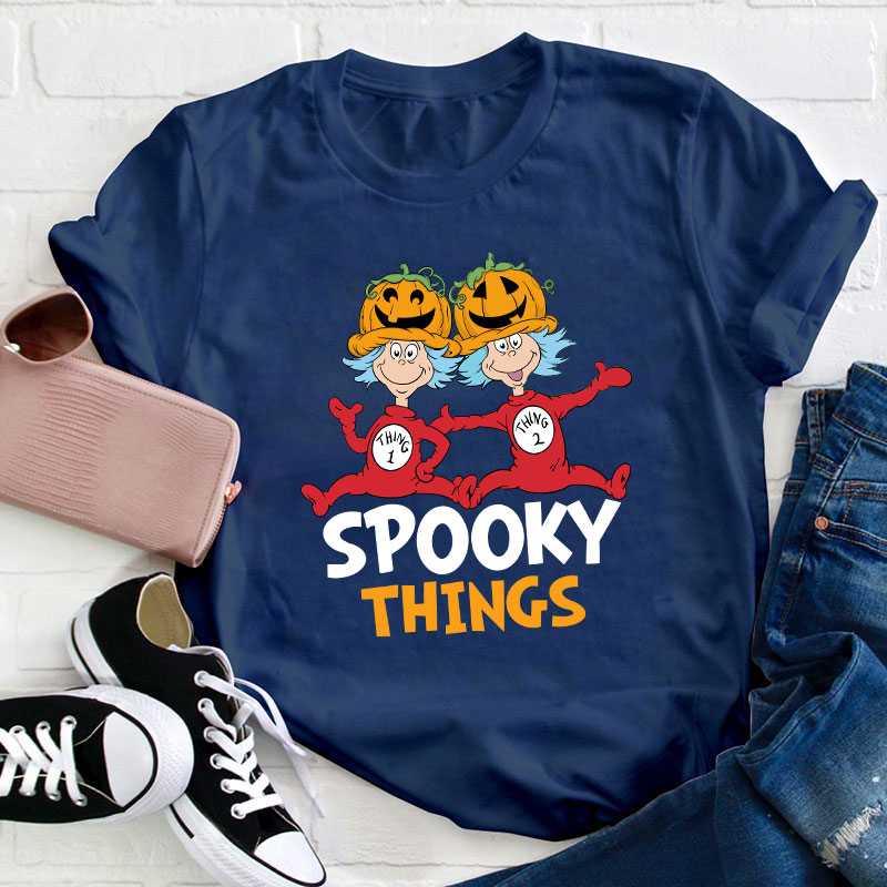 Spooky Things Teacher T-Shirt