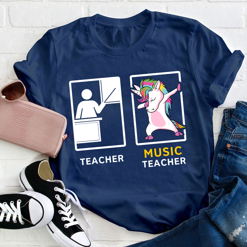 Unique Music Teacher T-Shirt