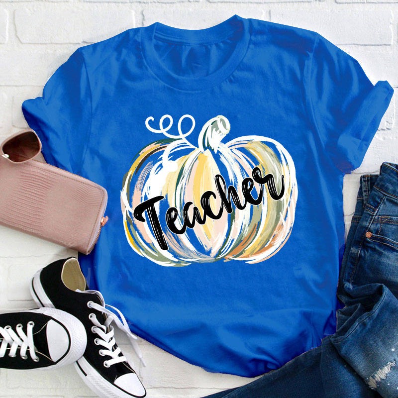 Pumkin Teacher T-Shirt