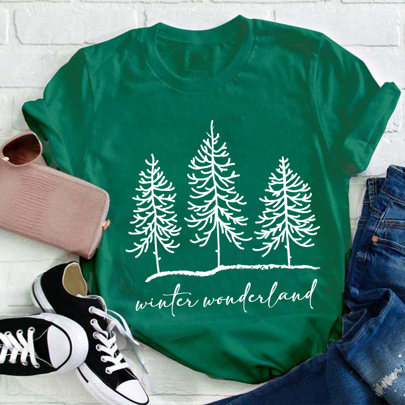 Winter Wonderland Teacher T-Shirt