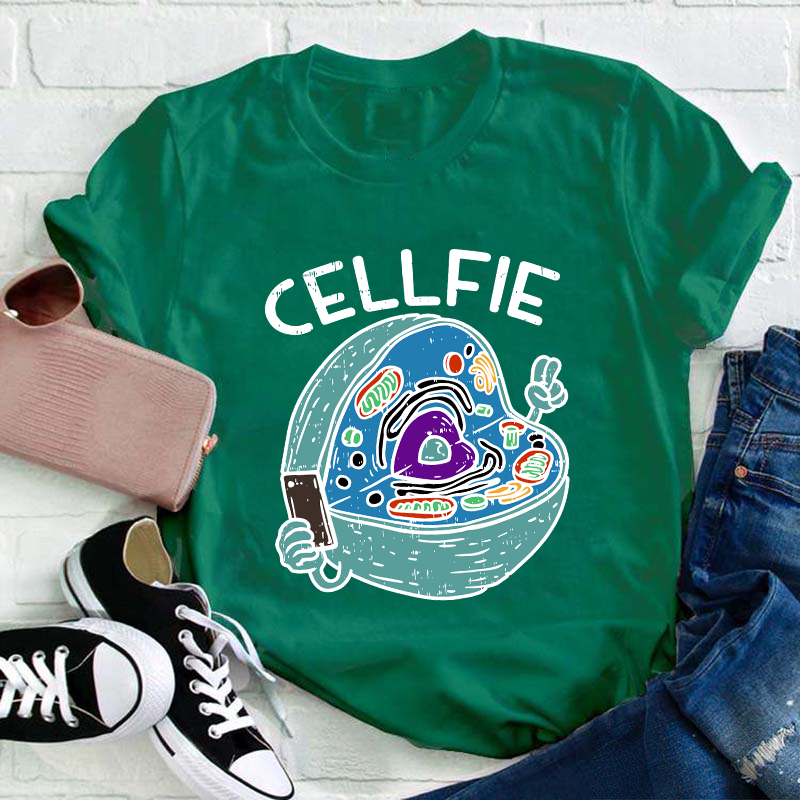 Cellfie Teacher T-Shirt