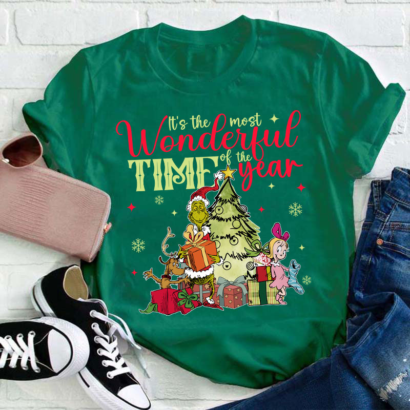 It's The Most Wonderful Time Of The Year Teacher T-Shirt