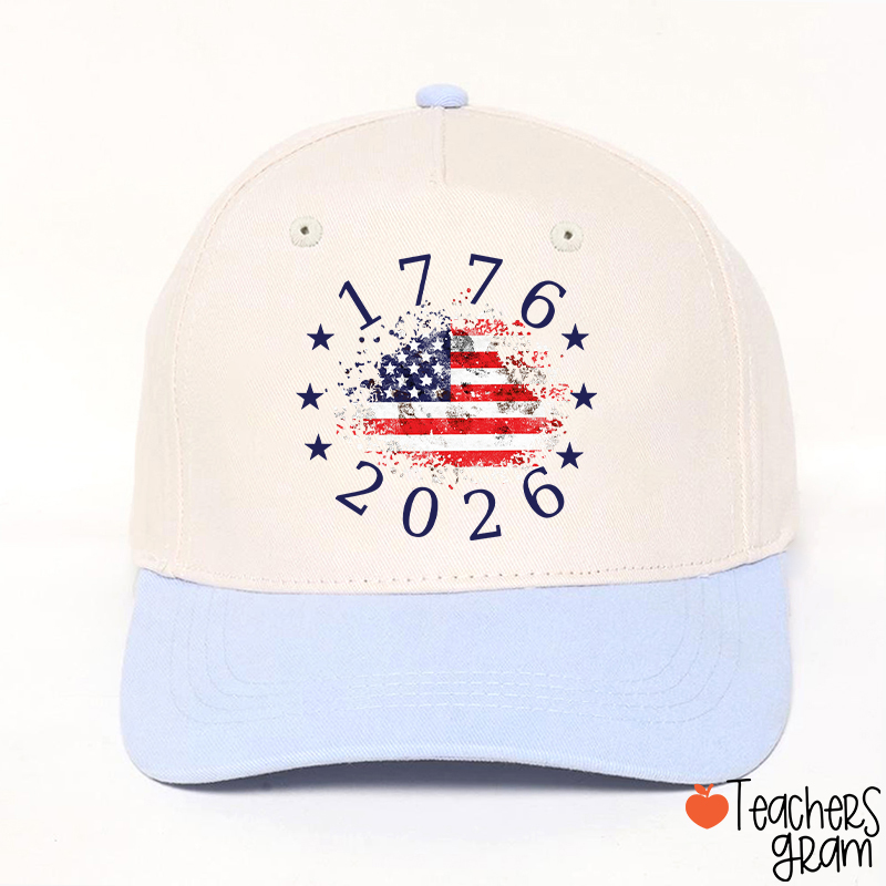 USA 250th Anniversary 1776-2026 Teacher Baseball Cap