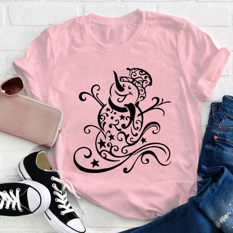 Welcome The Magic Of Winter Teacher T-Shirt