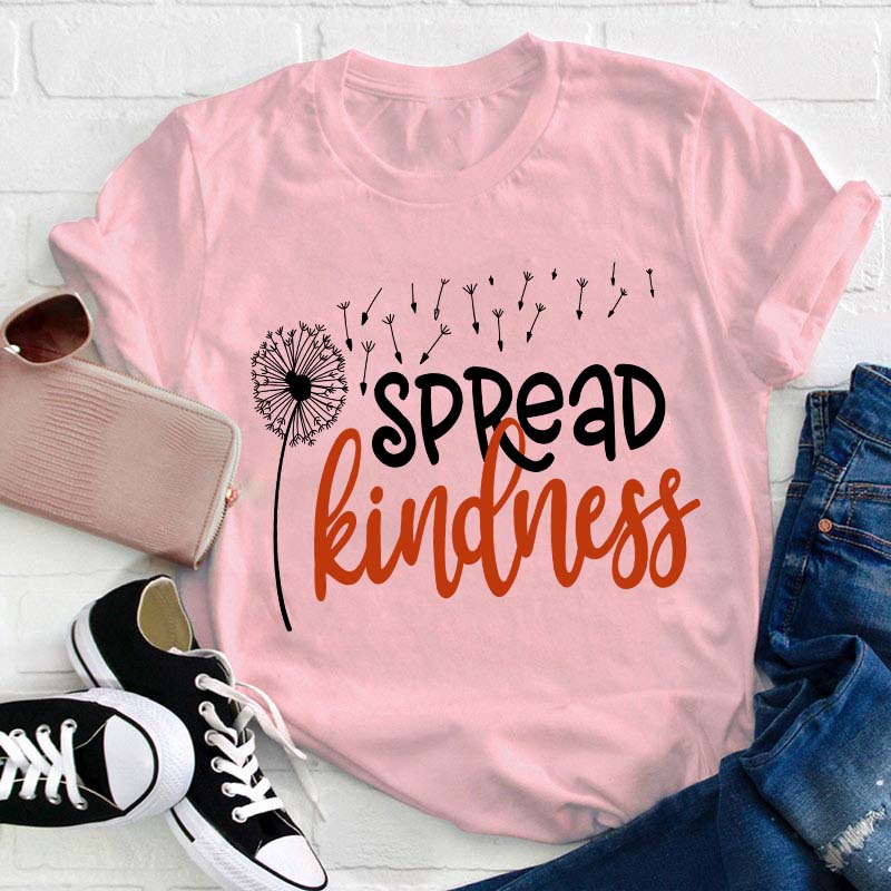 Spread Kindess Like Sunflower Teacher T-Shirt