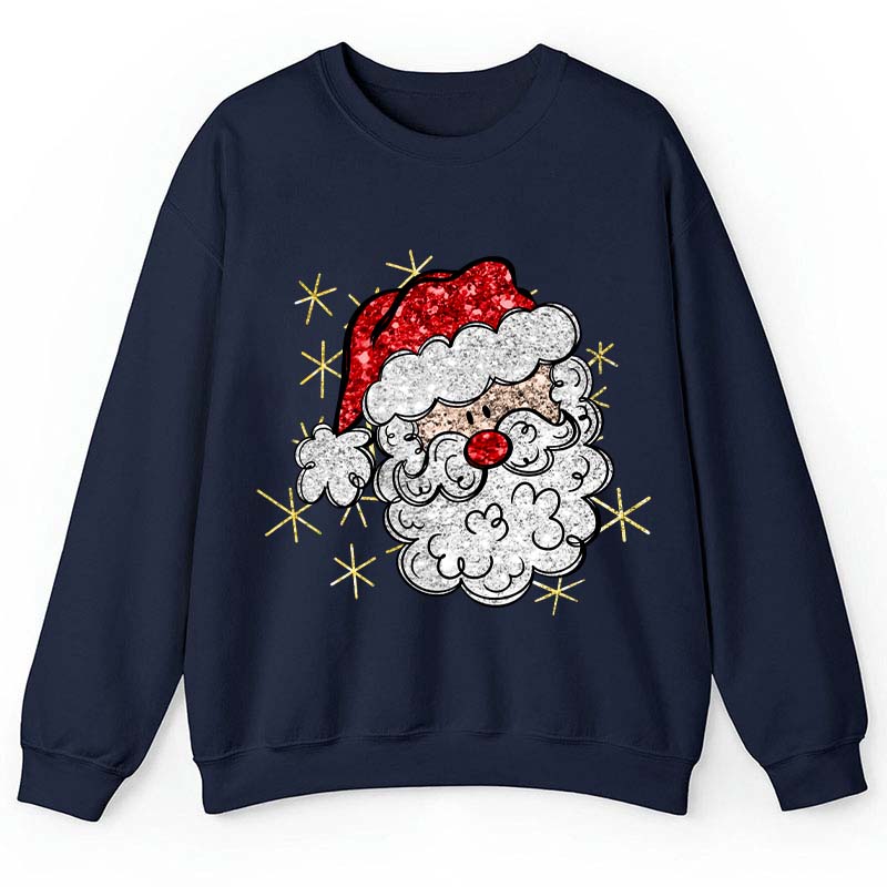 Santa Claus Christmas Teacher Sweatshirt