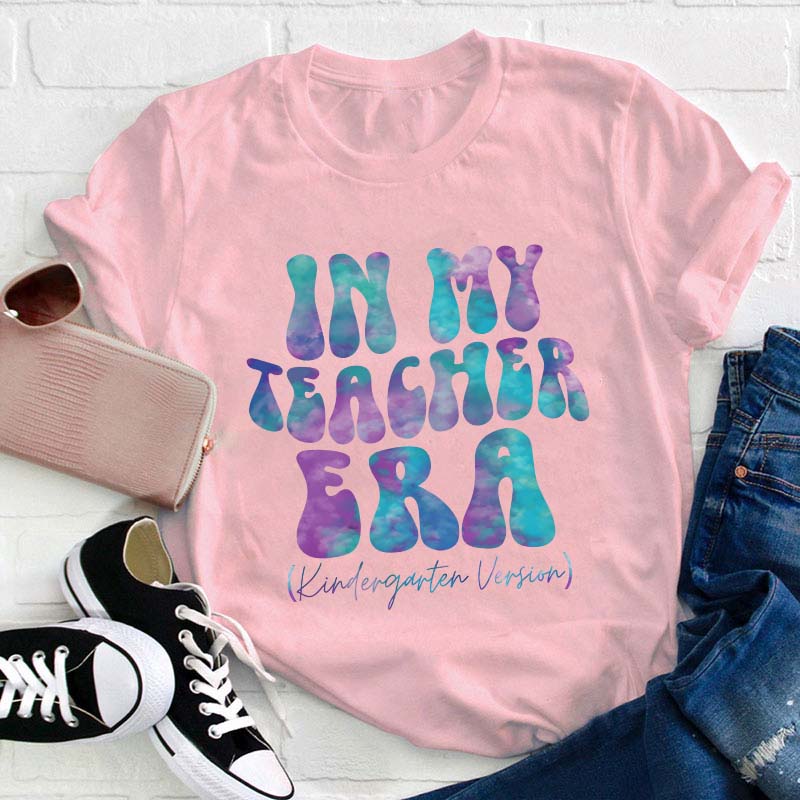 Personalized In My Teacher Era Teacher T-Shirt