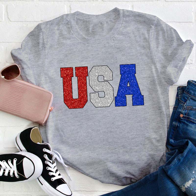 USA Teacher T-Shirt