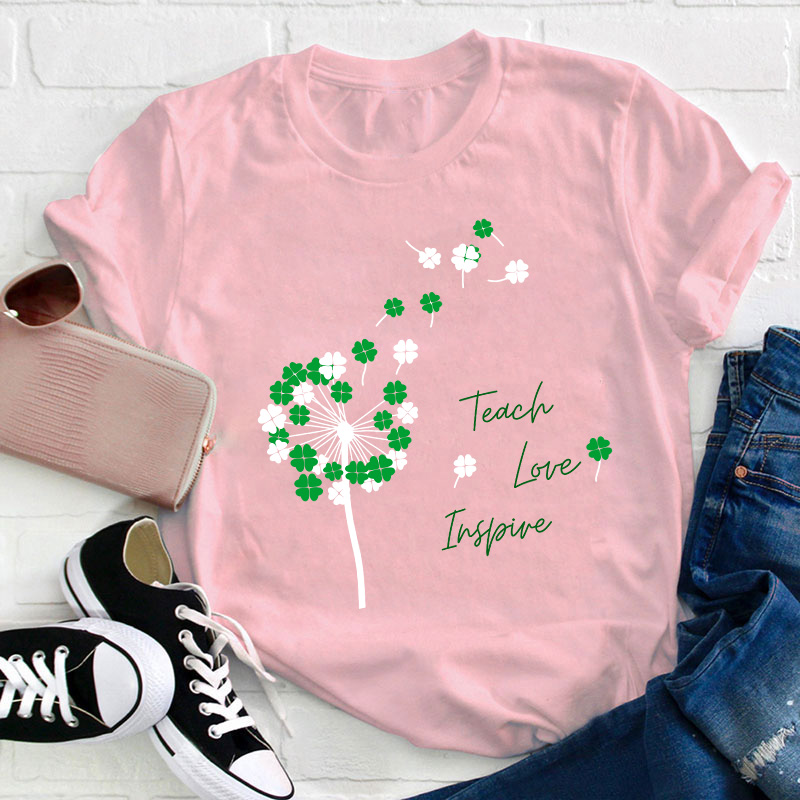 Teach Love Inspire Teacher T-Shirt
