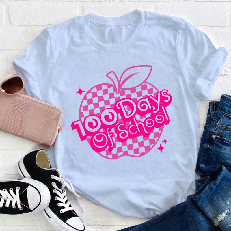 100 Days Of School Teacher T-Shirt