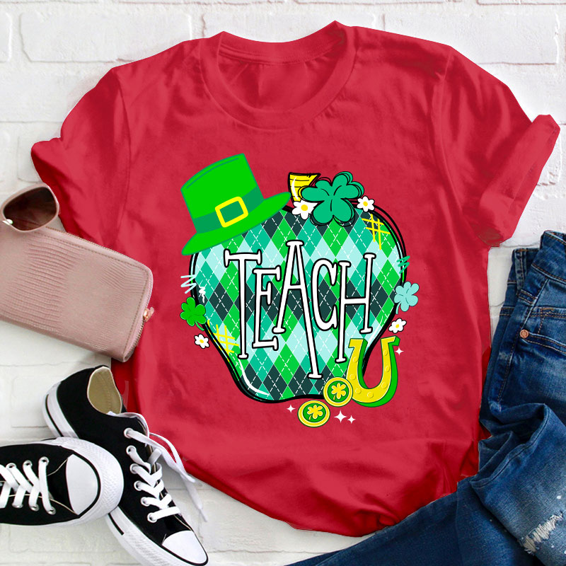 Lucky Apple Teacher T-Shirt