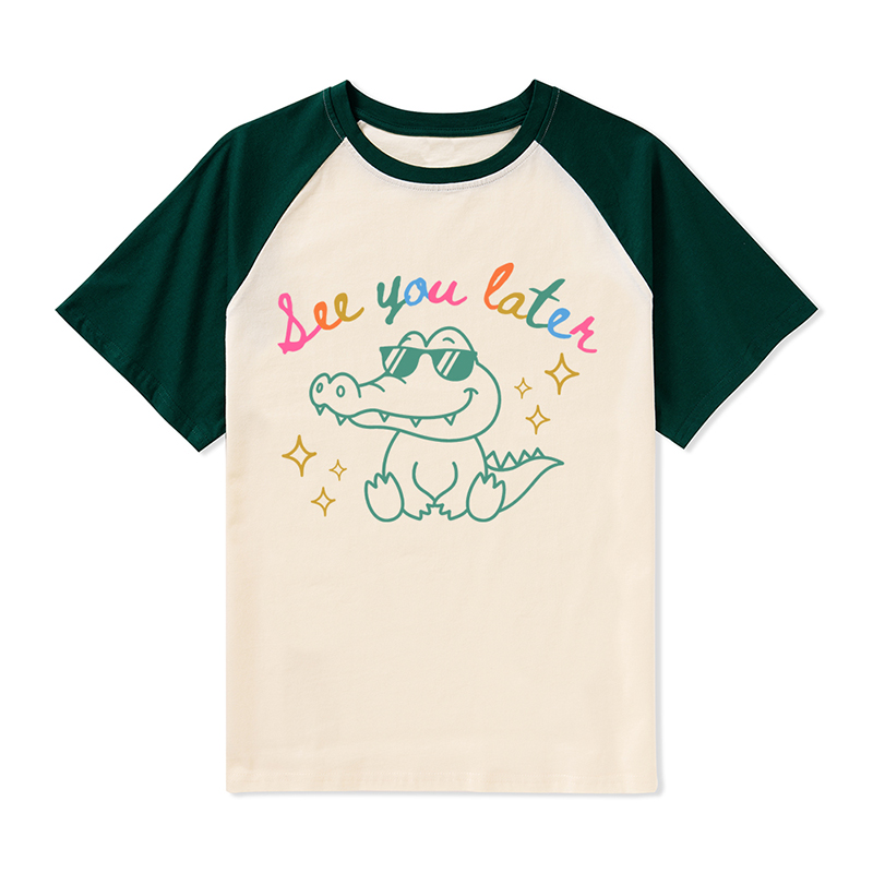 See You Later Teacher Raglan T-Shirt