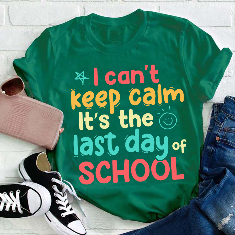 I Can't Keep Calm Teacher T-Shirt