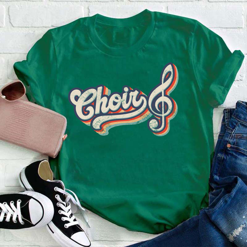 Retro Choir Teacher T-Shirt