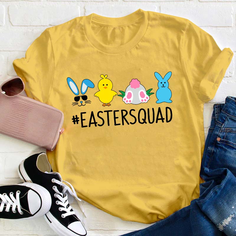 Eastersquad Teacher T-Shirt