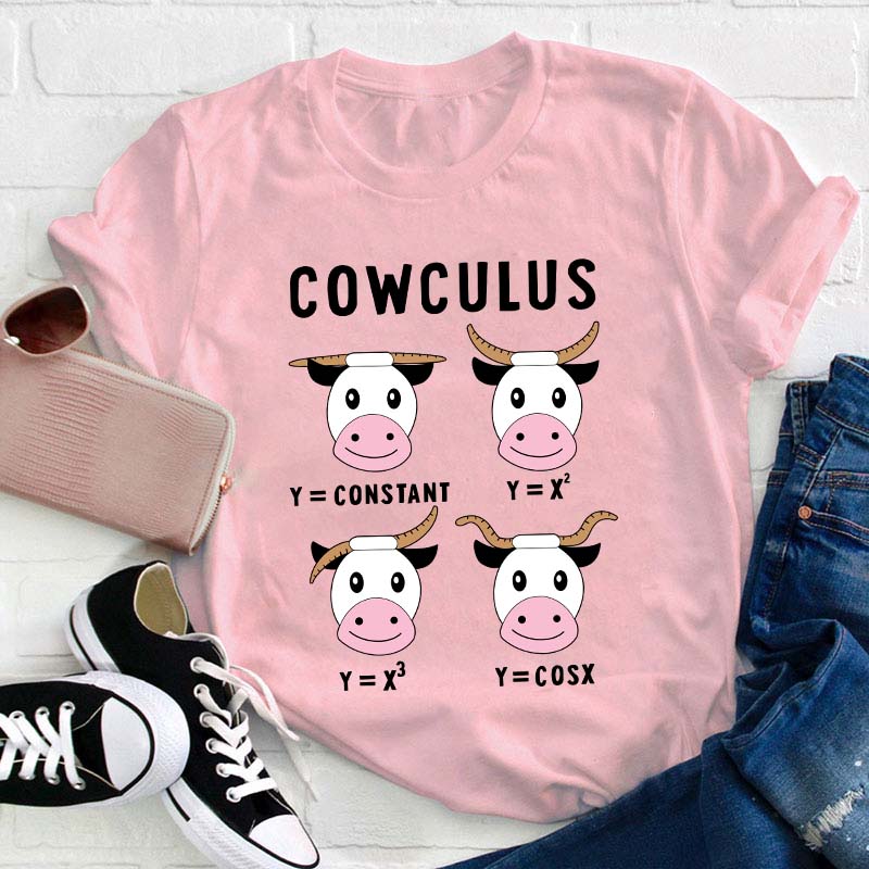 Cowculus Teacher T-Shirt