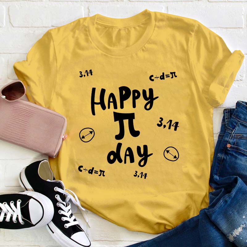 Happy Pi Day Teacher T-Shirt