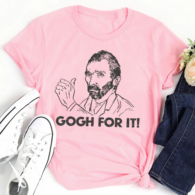 Gogh For It Teacher T-Shirt