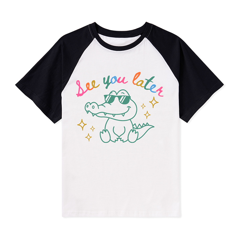 See You Later Teacher Raglan T-Shirt