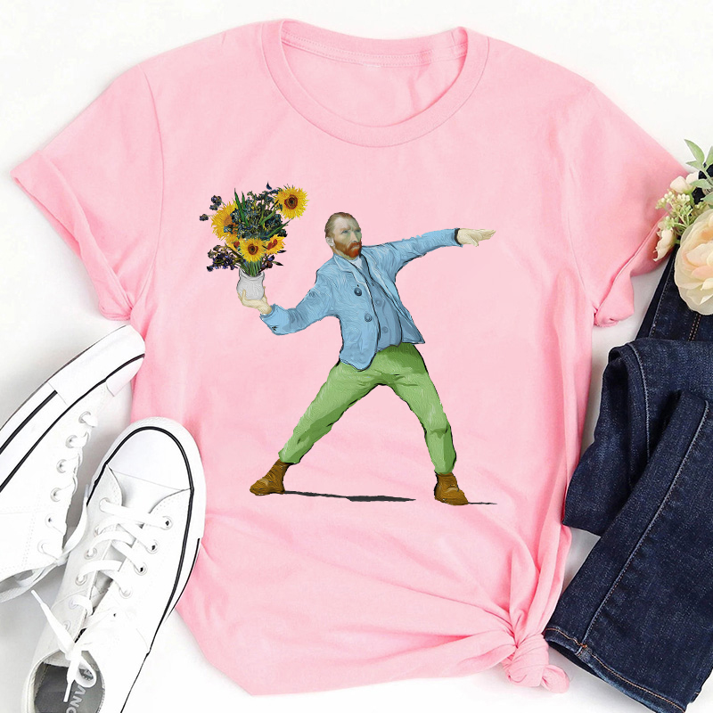 Van Goghsky Funny Art Teacher T-Shirt