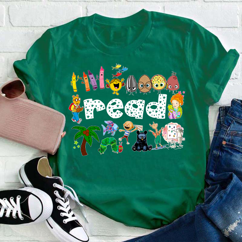 Read Children's Books Teacher T-Shirt