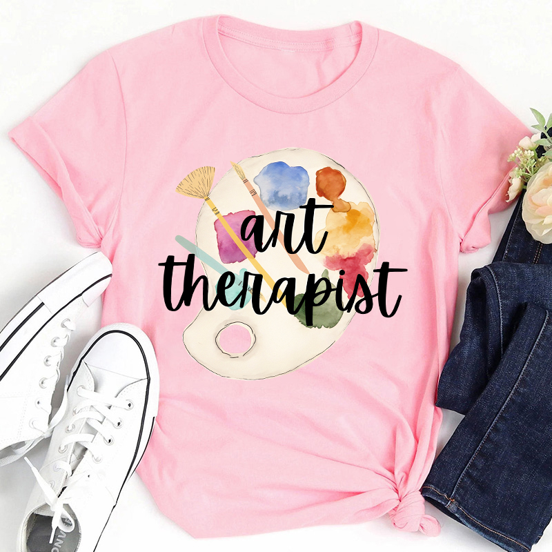 Art Therapiat Teacher T-Shirt