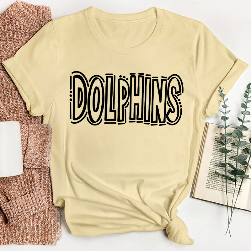 Personalized Mascot Cheer Up Team Teacher T-Shirt