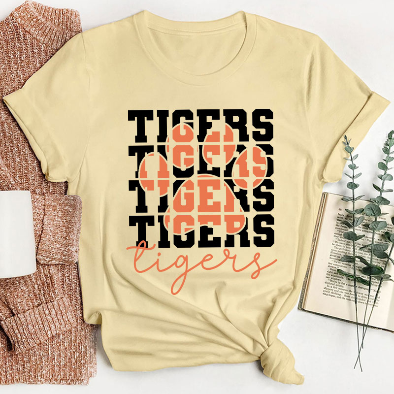 Personalized Mascot Icon Team Teacher T-Shirt