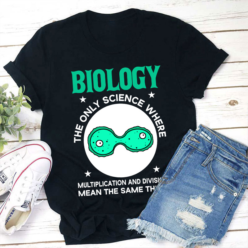 Biology Science Teacher T-Shirt