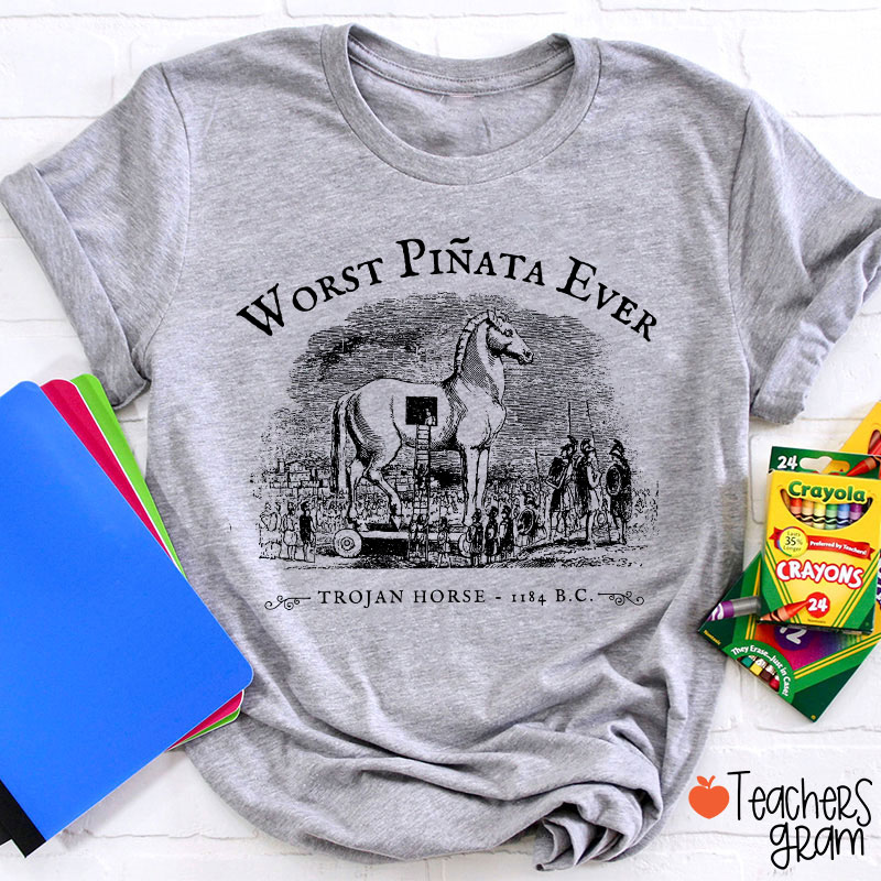 Worst Piñata Ever Teacher T-Shirt