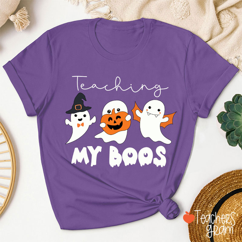 Teaching My Boos Cute Ghost  T-Shirt