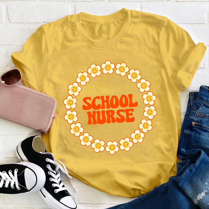 Flowers School Nurse T-Shirt