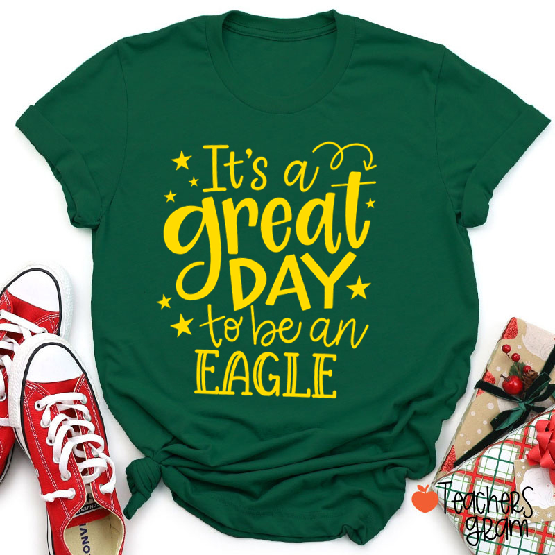 Personalized It's A Great Day To Be A Bulldog Teacher T-Shirt