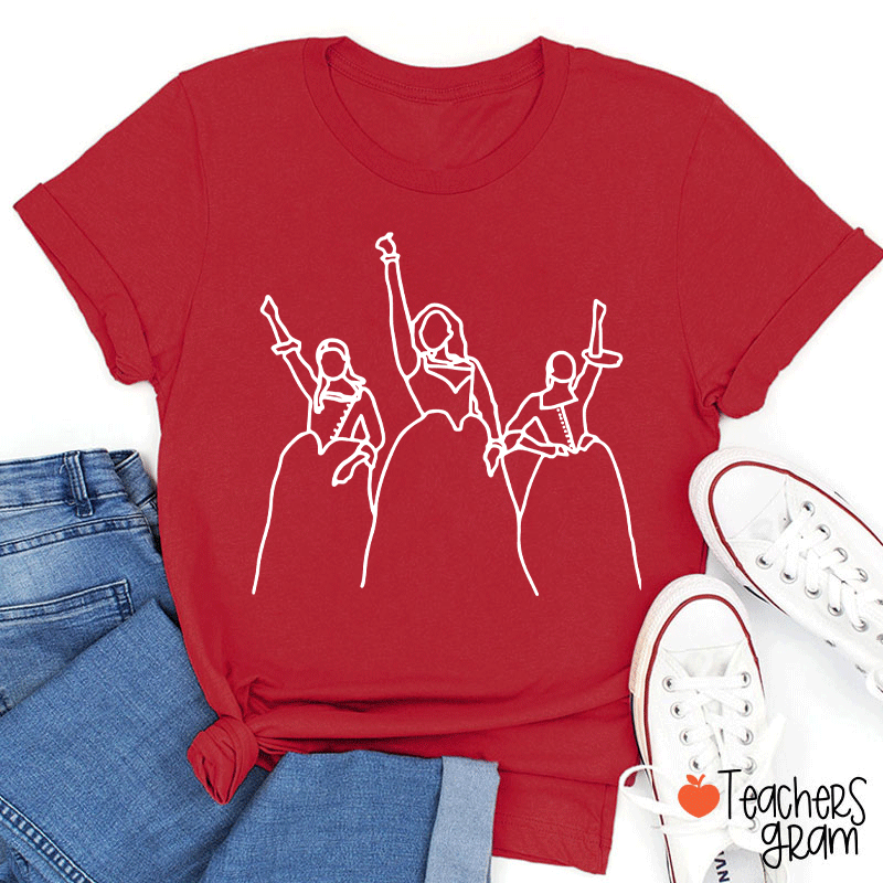 Hamilton Silhouette Teacher T-shirt