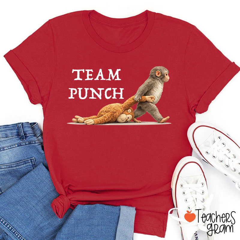 Team Punch Comfort Colors Teacher T-Shirt