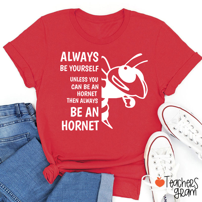 Personalized Mascot Silhouette Quote Teacher T-Shirt