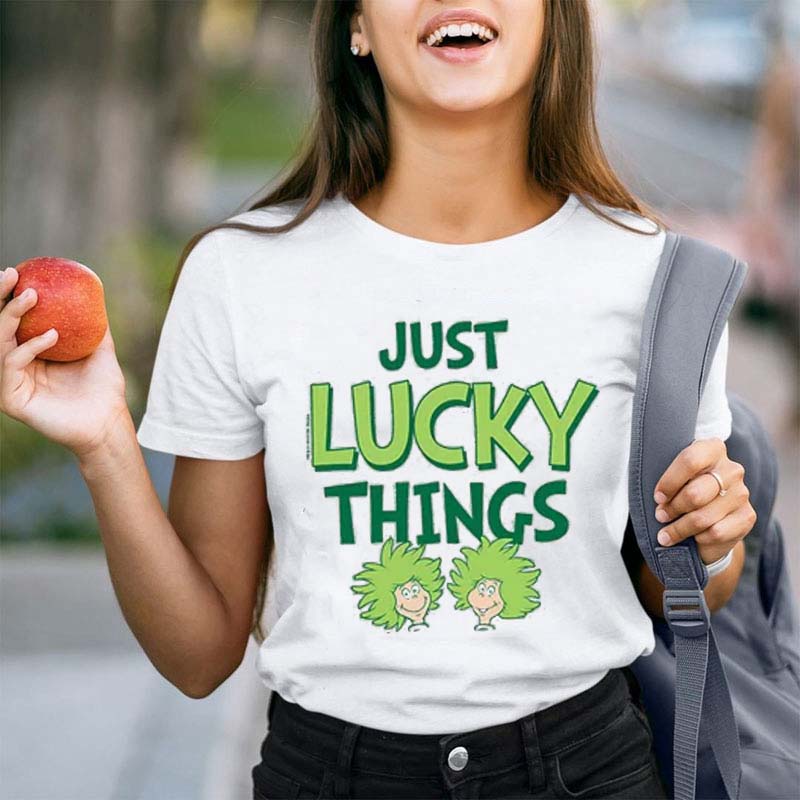 Just Lucky Things Teacher T-Shirt