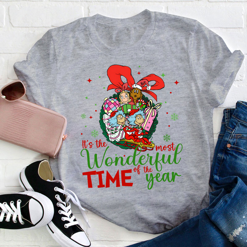 It's The Most Wonderful Time Of The Year Teacher T-Shirt