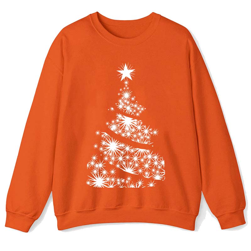 Shining Stars Christmas Tree Teacher Sweatshirt