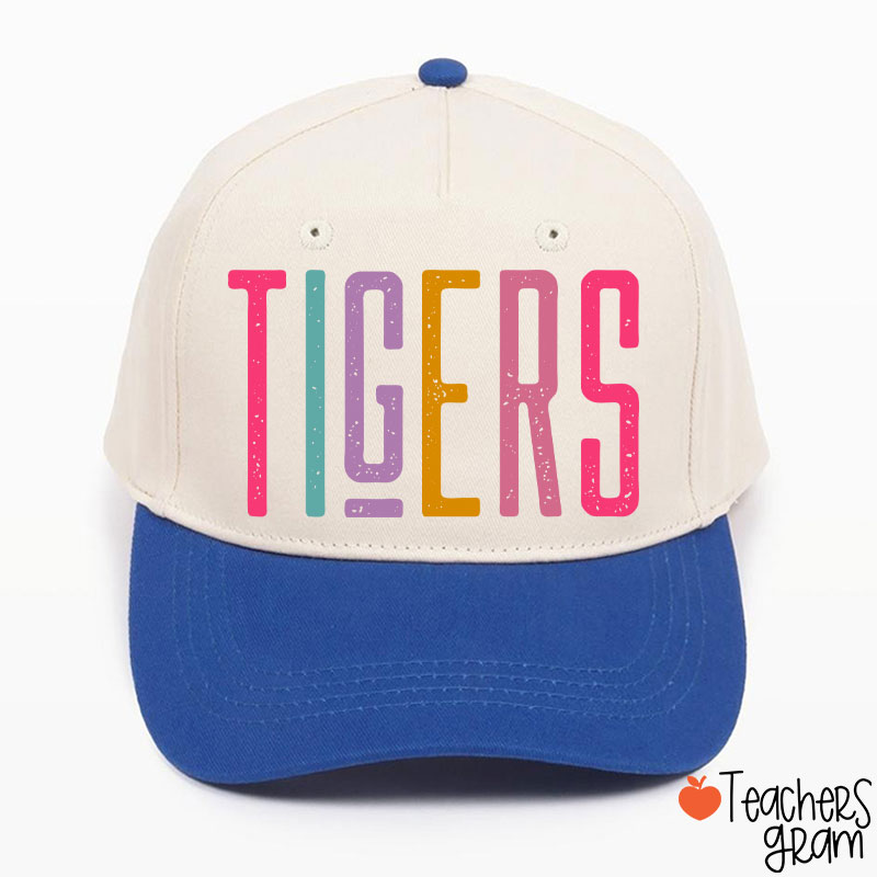 Personalized Mascot School Pride Comfortable Colors Teacher Baseball Cap