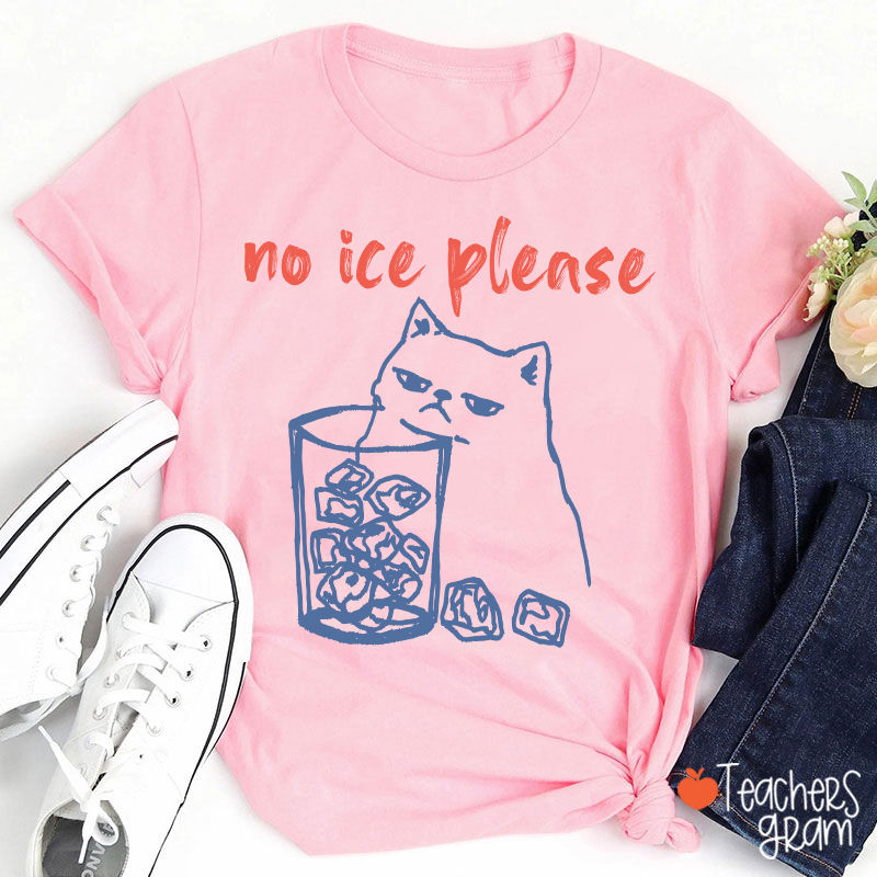No Ice Please Teacher T-Shirt